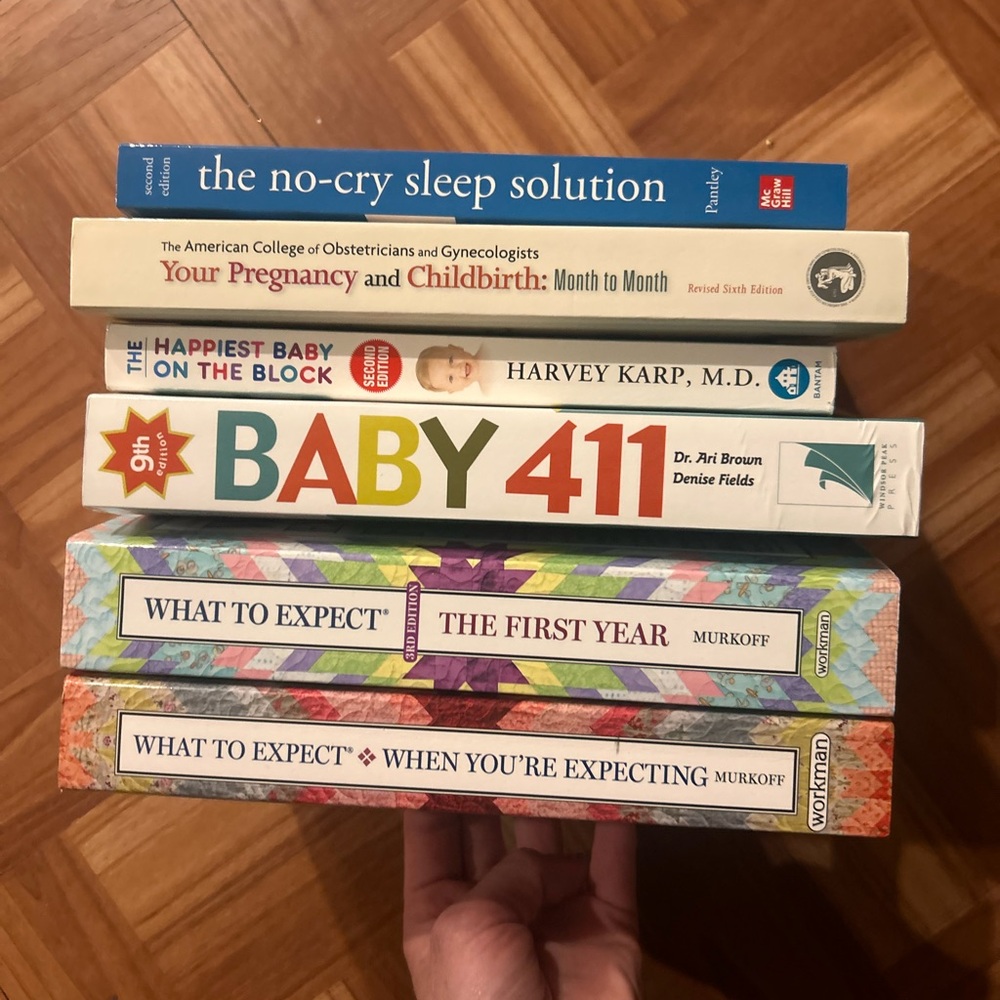 Pregnancy book and baby bundle